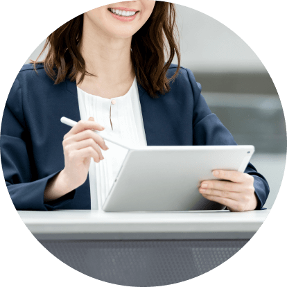 イメージ:打ち合わせする様子