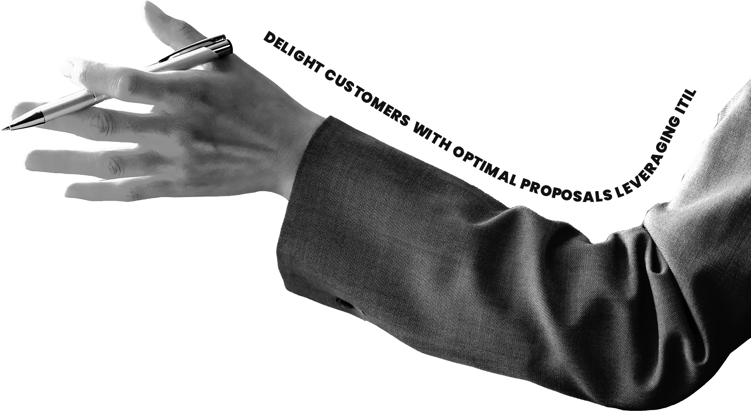 イメージ:提案する様子